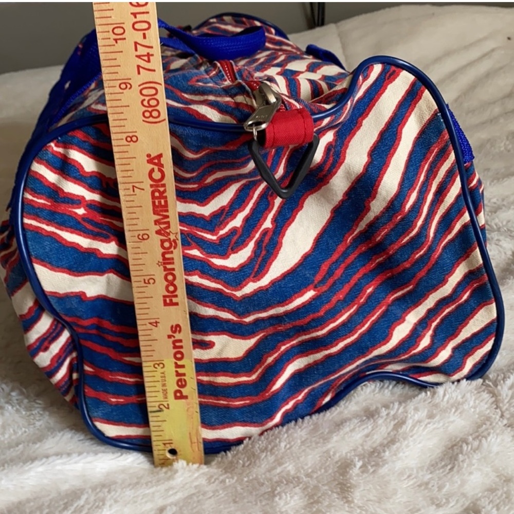 Buffalo Bills Vintage 1980s Duffel Bag 1990s - Picture 5 of 9